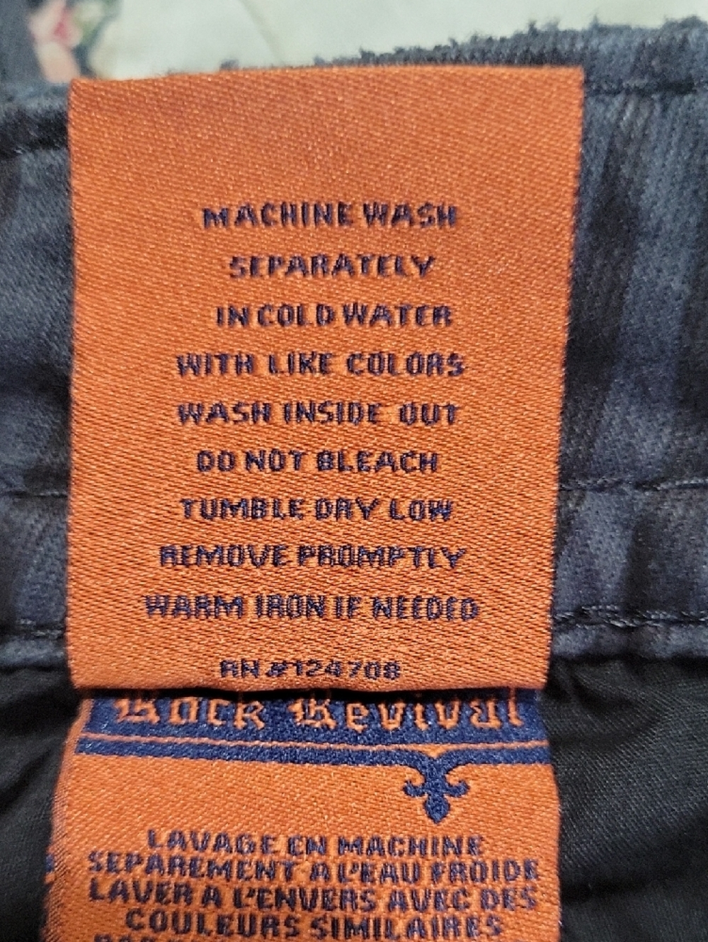 Distressed Rock Revival Sheffield Men’s Straight Jeans - Picture 4 of 9